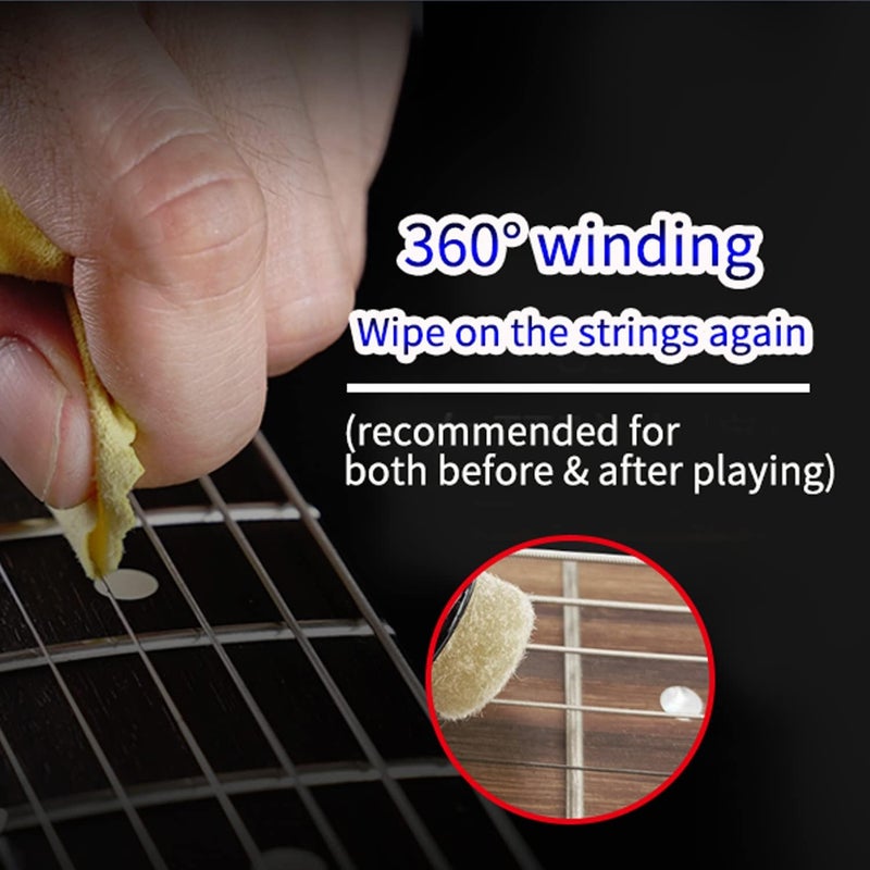 ROFFEE Store 50ml String Oil, Guitar String Care/Cleaning/Polishing Accessories, Lubricant for Guitar, Ukulele - Image 3